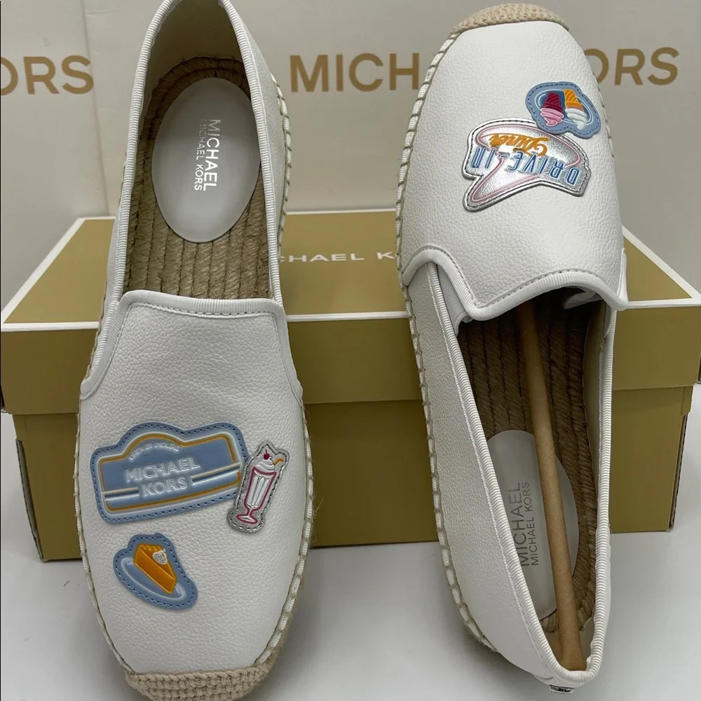 Michael Kors HASTINGS ESPADRILLE FX LTHR/DINER-DRIVE PATCH 49T5HTFP1L Sneakers